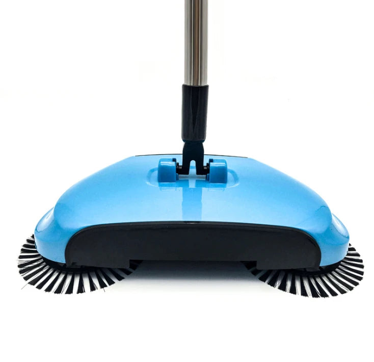 Stainless Steel Sweeping Machine Push Type Hand Push Magic Broom Dustpan Handle Household Cleaning Package Hand Push Sweeper mop