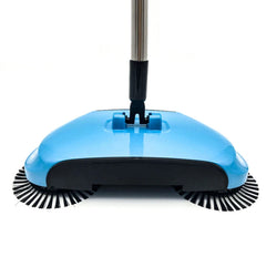 Stainless Steel Sweeping Machine Push Type Hand Push Magic Broom Dustpan Handle Household Cleaning Package Hand Push Sweeper mop