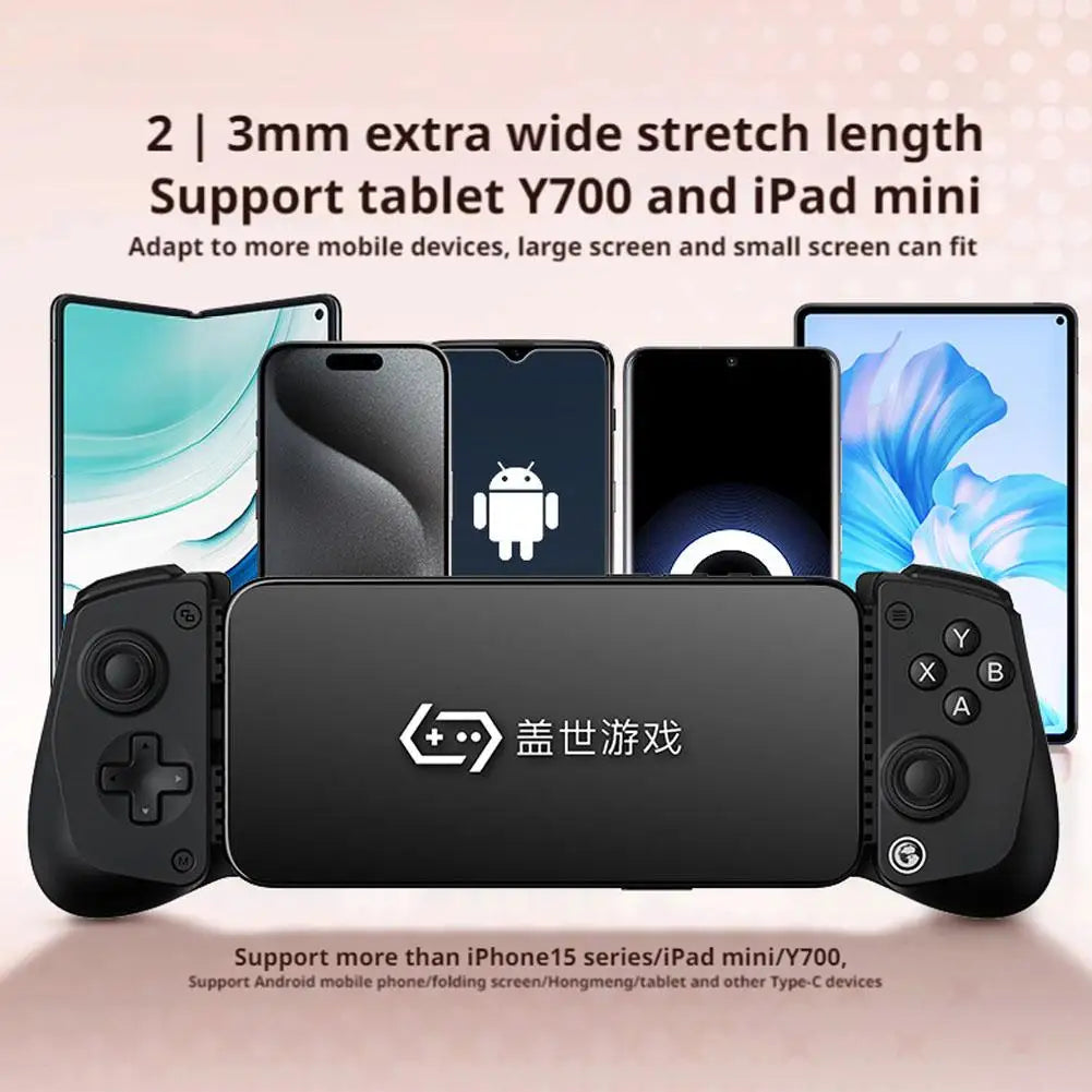 3C Electron For Gamesir X5 Lite Mobile Gaming Controller For Android & Iphone Hall Effect Joystick Portable Gamepad Cyan,For Gam