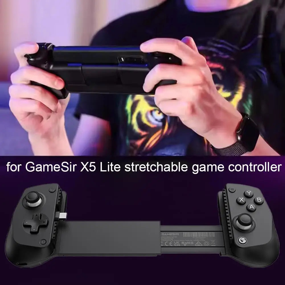 Stretching Game Controller for GameSir-X5 Lite game console accessories for iPhone/Android Type-C Mobile Gamepad 2025 ﻿