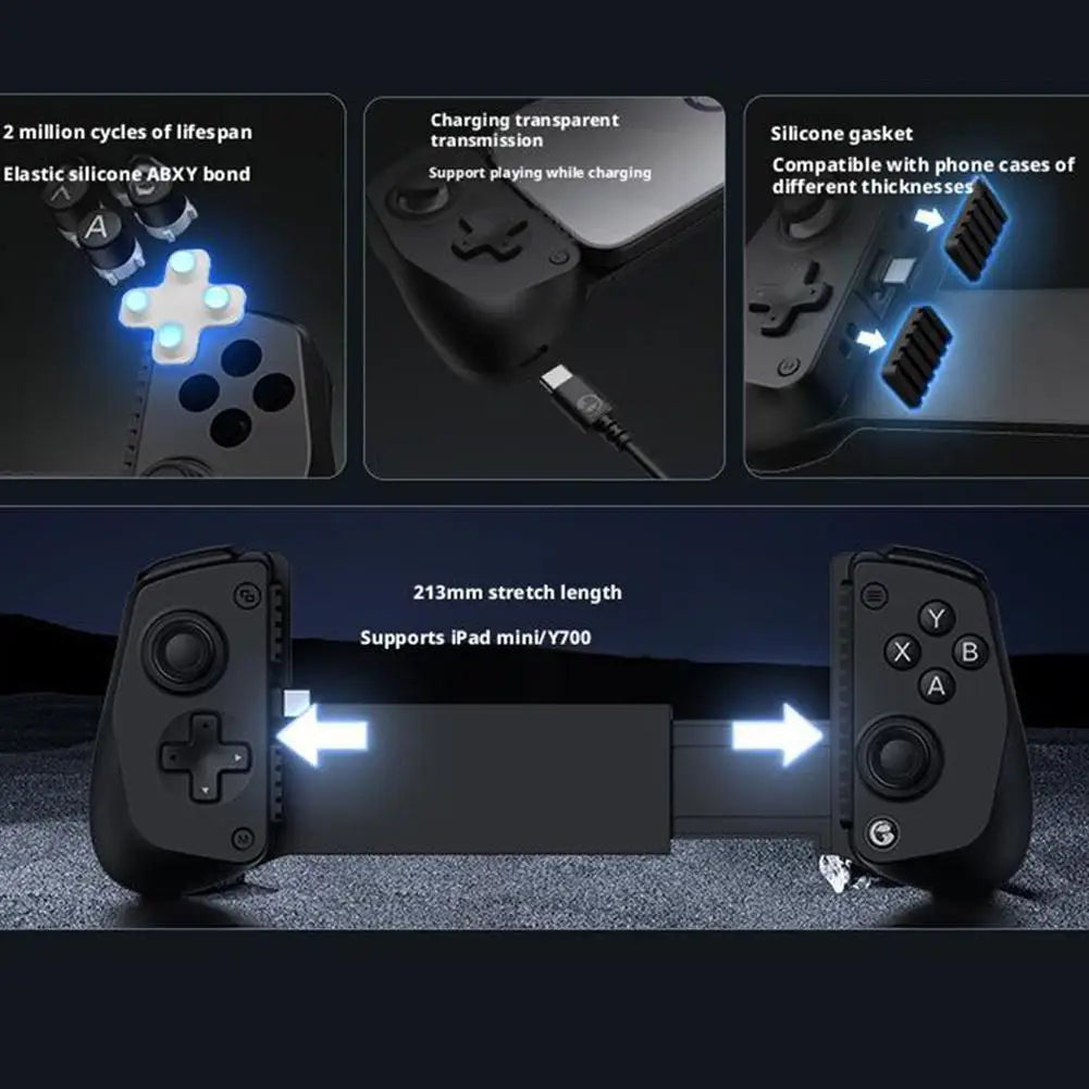 Stretching Game Controller for GameSir-X5 Lite game console accessories for iPhone/Android Type-C Mobile Gamepad 2025 ﻿