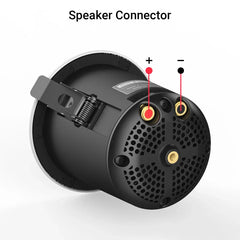 Alto-falante coaxial potente no teto, som HD, surround doméstico, CK30C, 3 ", 60W