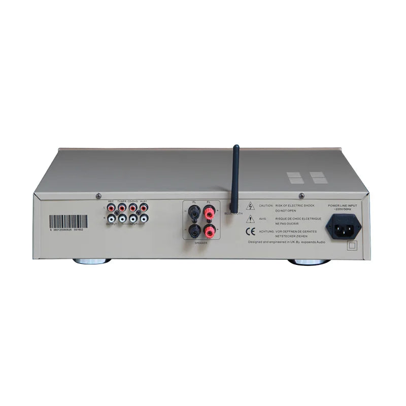 2x250W Pre Amplifier High Power Amp 4.0 Bluetooth Sound Amplifiers 80dB Preamp Support 4-8Ω Speakers For Home Theater DJ Stage